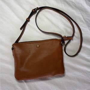 LC Lauren Conrad Tan Crossbody Bag